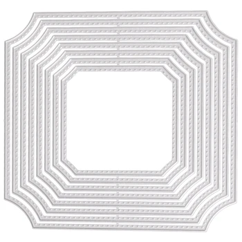 

Square Frame Metal Cutting Mold Diy Paper Card Mold