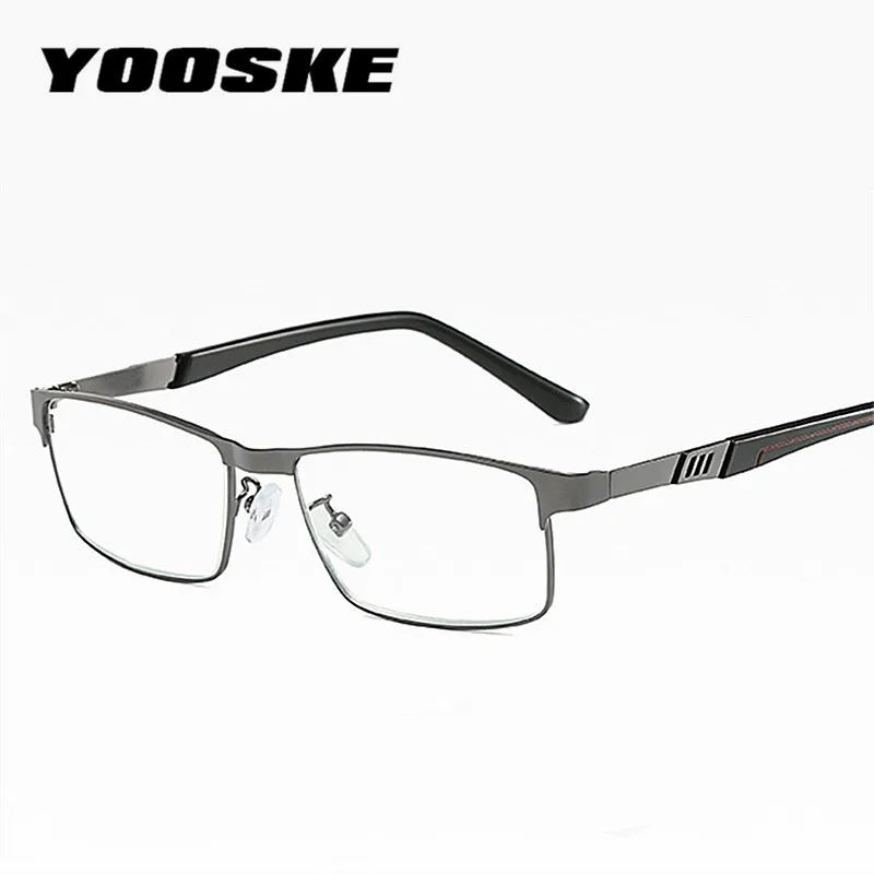 Yooske Stainless Steel Men Business Reading Glasses For Reader Mens Presbyopic Optical Glasses 1 0 1 5 2 0 2 5 3 3 5 4 0 Men S Reading Glasses Aliexpress