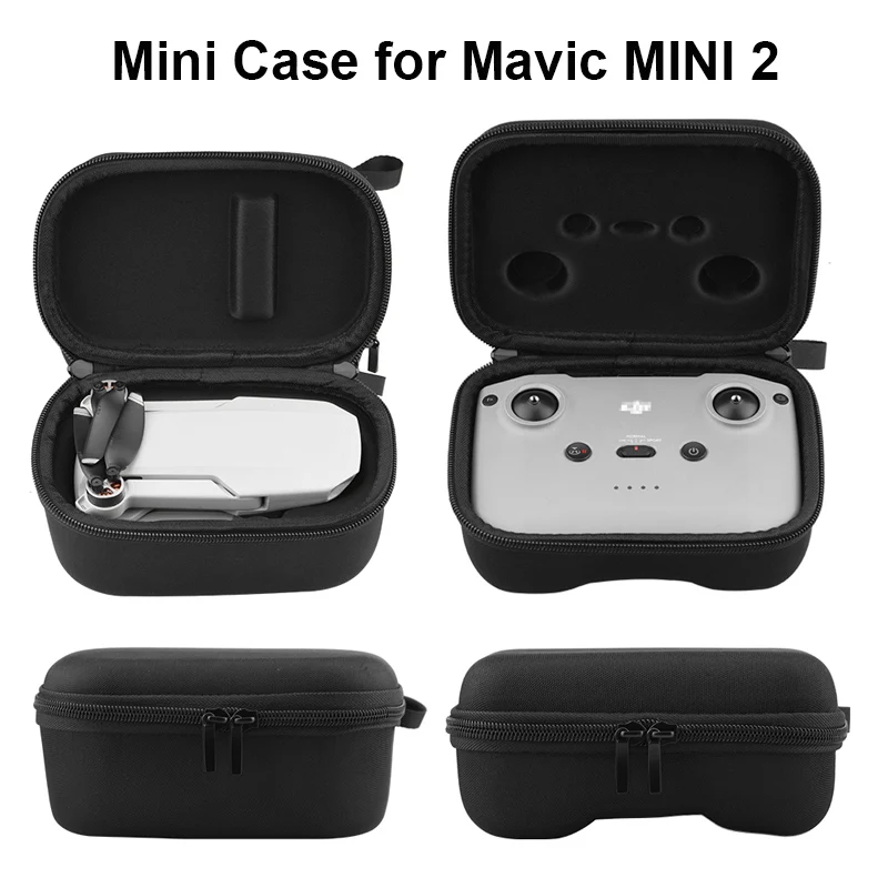 Mini bolsa de almacenamiento bolsa transporte drone Controller box para DJI Mavic mini 2 