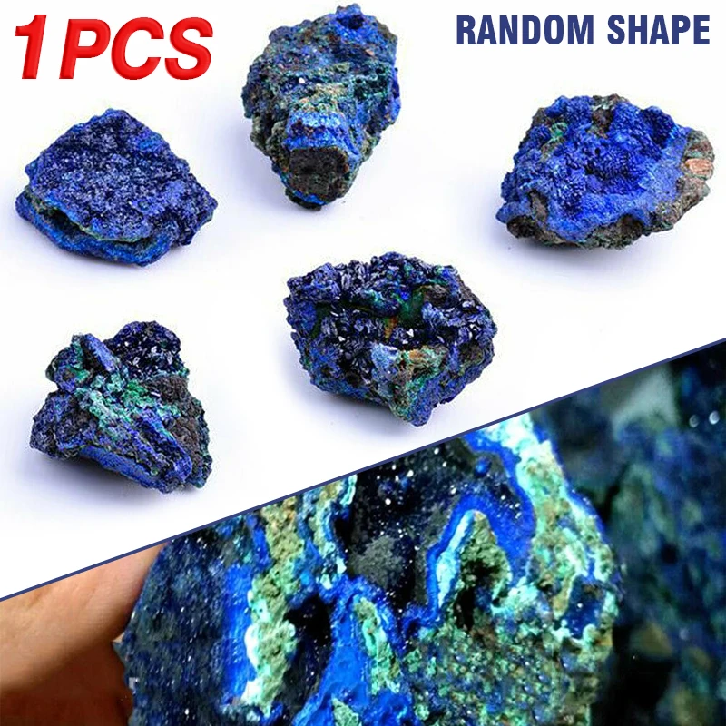 

Rare Azurite Malachite Mineral Specimen Natural Crystal Healing Reiki Stone Healing Crystals Specimens Stones Office Home Decor