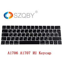 Genuine Key Cap for MacBook Pro Retina 13″ 15″ A1706 A1707 Russian RU Keyboard Keys Keycaps Late 2016 Mid 2017