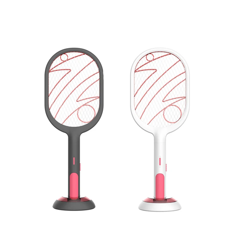 

3000V Electric Insect Racket Swatter Zapper USB 1200mAh Rechargeable Mosquito Swatter Kill Fly Bug Zapper Killer Trap