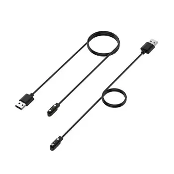 

1M Magnetic Charging Cable Black Charger Cord For TicWatch GTX Smart Watch