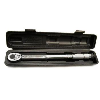 

5-25Nm 1/4'' Adjustable Torque Wrench Square Drive Click Ratchet Hand Spanner CLH@8