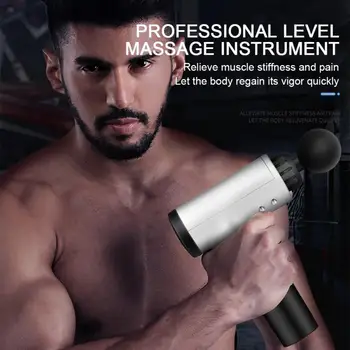 

Tissue Massage Gun Muscle Massager Muscle Pain Management after Training Exercising Body Relaxation Slimming Shaping Pain Relief
