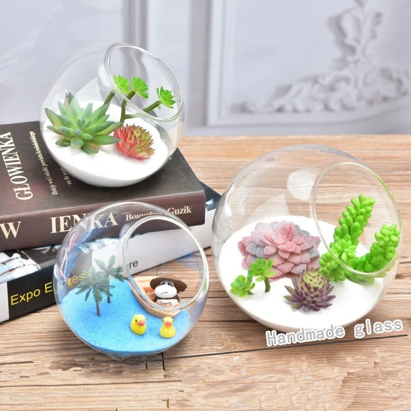 Стеклянный шар диаметр = 20 см|home decoration glass|home glass decorationsterrarium ball |