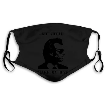 

Go ahead make my day! Clint Eastwood all colors all s Men Mouth Mask Women's kid PM2.5