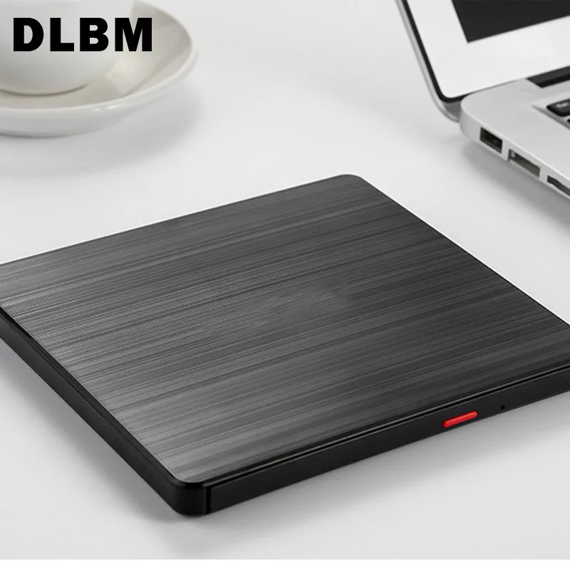 Внешний DVD проигрыватель USB 3 0 RW тонкий рекордер портативный оптический привод
