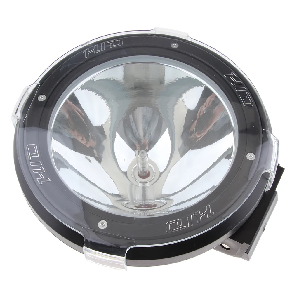 7 дюймов 100 Вт Встроенный ксенон HID 4x4 кросс-кантри ралли противотуманная фара дальнего света 12 в черный
