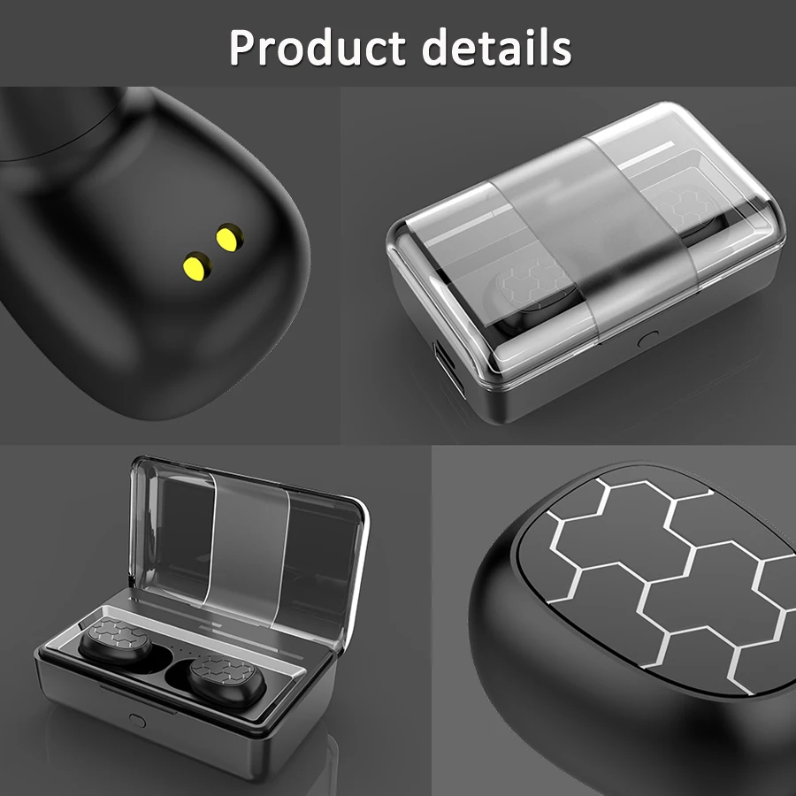 TWS Bluetooth 5,0 Беспроводные наушники с микрофоном Стерео спортивные в ухо беспроводные наушники Bluetooth гарнитура