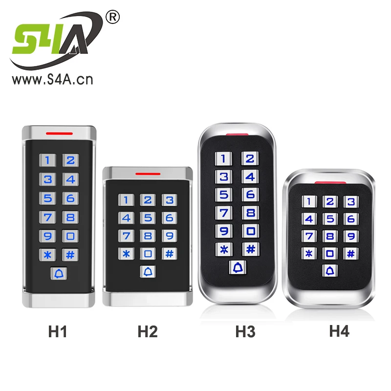 

H2 IP68 Waterproof Metal Access Control Keypad