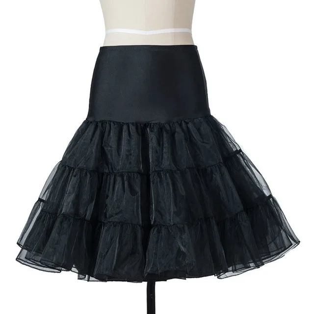 Pettiskirt Black Женское рождественское платье с принтом Санта Клауса, с круглым вырезом, 50S 60 S, винтажное Свободное платье, вечерние платья, vestidos mujer, рождественское платье Jurken - Цвет: Pettiskirt Black