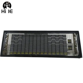Panel wzmacniacza mocy Mono wyświetlacz VFD miernik poziomu dźwięku VU miernik dB analizator widma Audio z transformatorem tanie i dobre opinie Zegary biurkowe circular Bambusowe i drewniane DIGITAL Luminova QUARTZ
