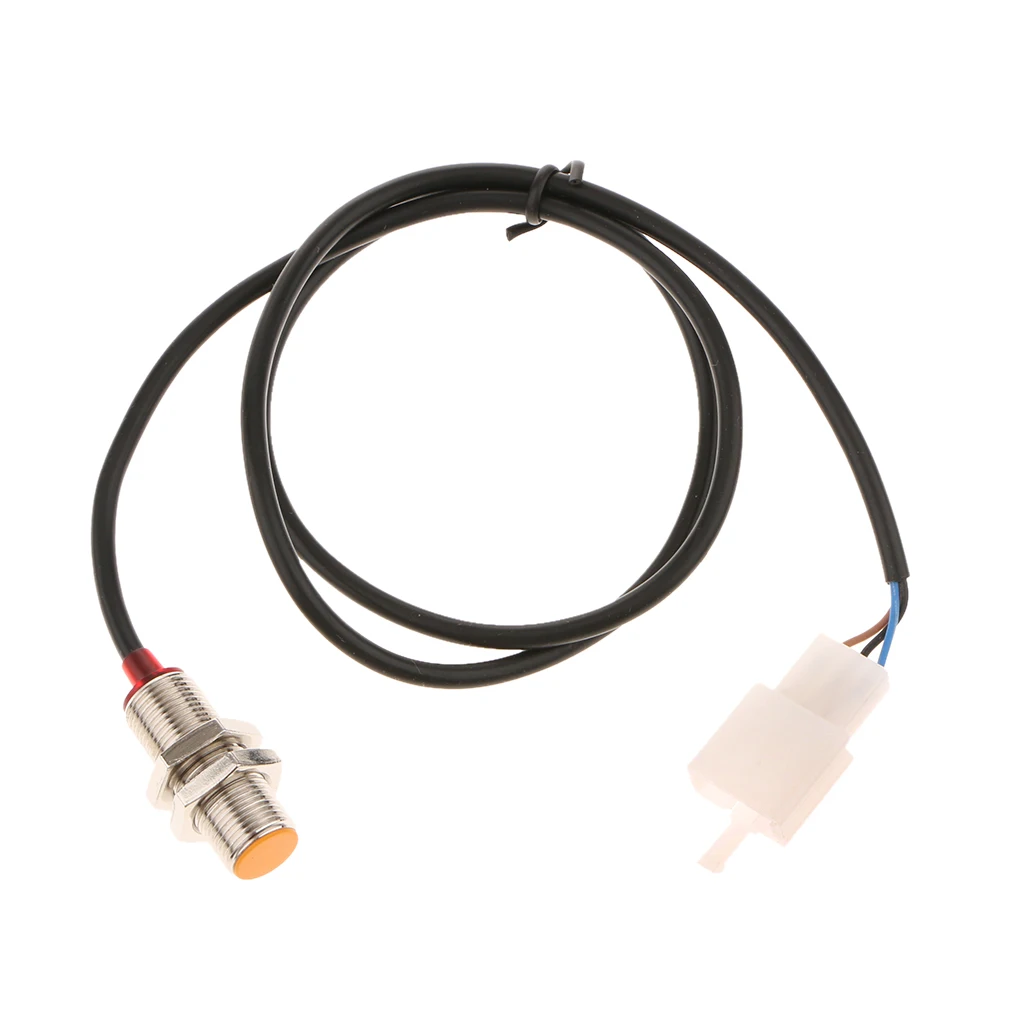 Digital Sensor Cable with Magnet for Motorcycle Meter Speedometer Tachometer