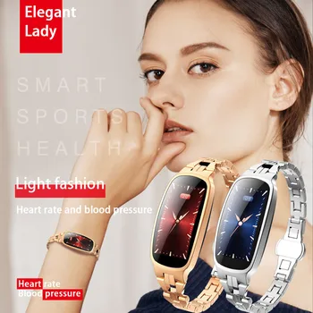 

SULEIYI B72 Women Samrt Watch Bluetooth IP67 Waterproof Heart Rate Monitor Blood Pressure Camera Fitness Tracker Smart Band