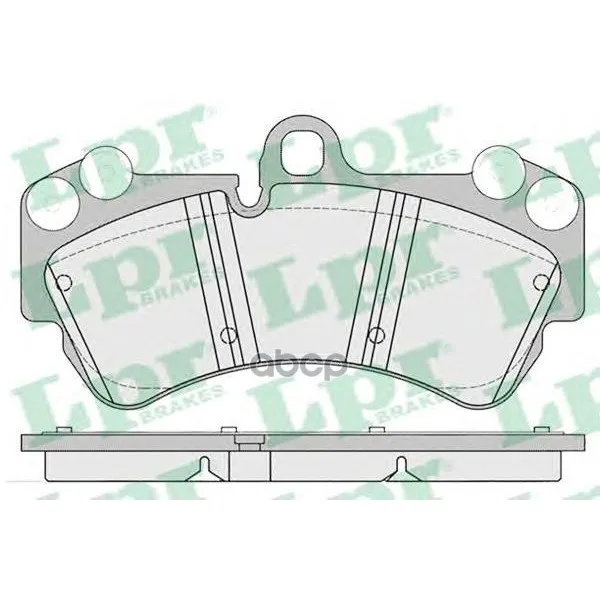 Колодки Тормозные Volkswagen Touareg 03/Porsche Cayenne 03 Передние Lpr 05p1226 Lpr арт. 05P1226