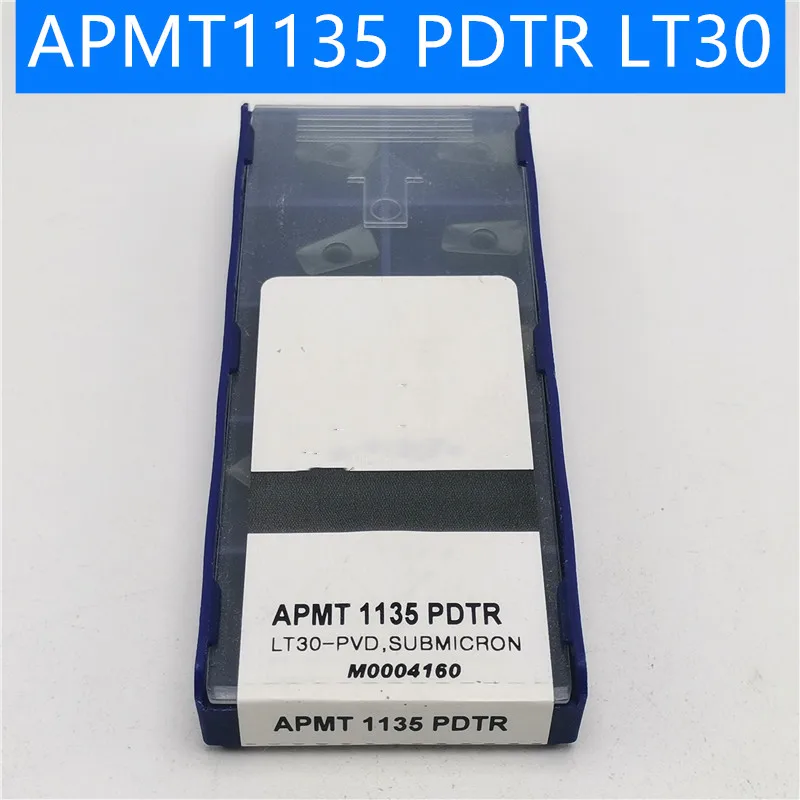 

100PCS APMT1135 PDTR LT30 Carbide Insert Turning Tool Turning Milling Cutter CNC Cutting Tool Slot Cutting
