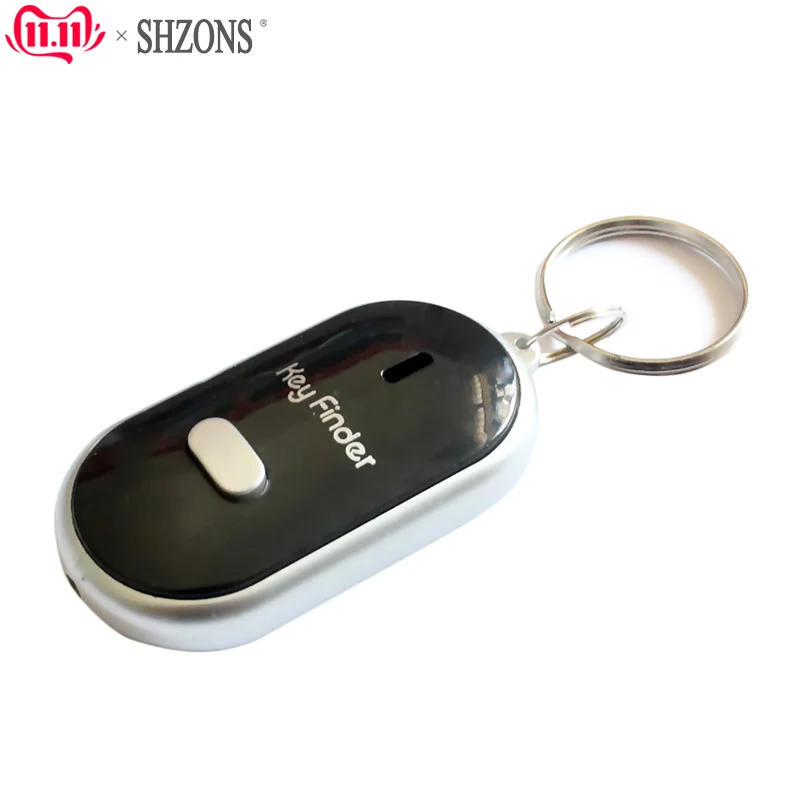 Details about   Anti-Lost Key Finder Locator Key chain Whistle Beep Control Sound X4I6 