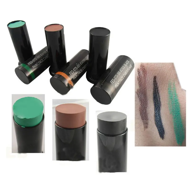 Наружная масляная краска для тела CS камуфляжная легко моется искусственная