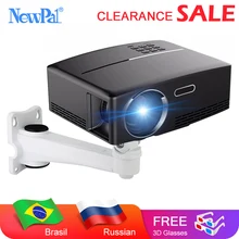 Mini Projector Home Theater Projector Android Wifi Beamer 3D HD LED Proyector with HDMI USB VGA AV Port Clearance Video TV 3d mini projector full hd video projector 3000 ansi lumens bluetooth wifi film movie home theater led beamer hdmi usb