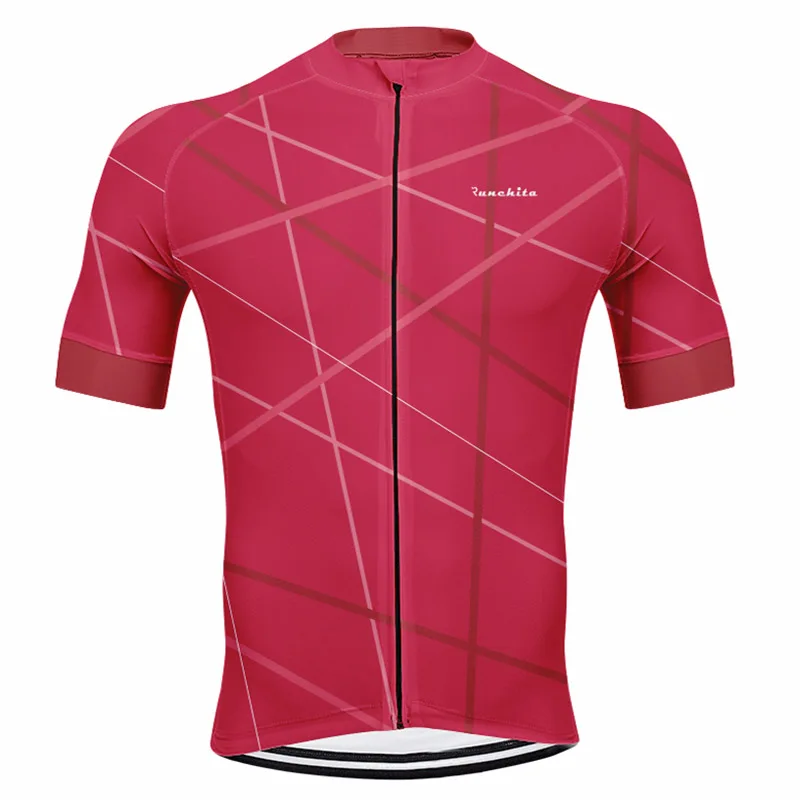 Maillot Ciclismo Hombre RUNCHITA Лето Anti-UV Pro team велосипед с коротким рукавом Велоспорт Джерси велосипед Джерси велосипедная одежда