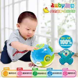 Auby Farm Rolling Ball 463310 Obey Infants учится ползать фитнес музыкальная детская игрушка