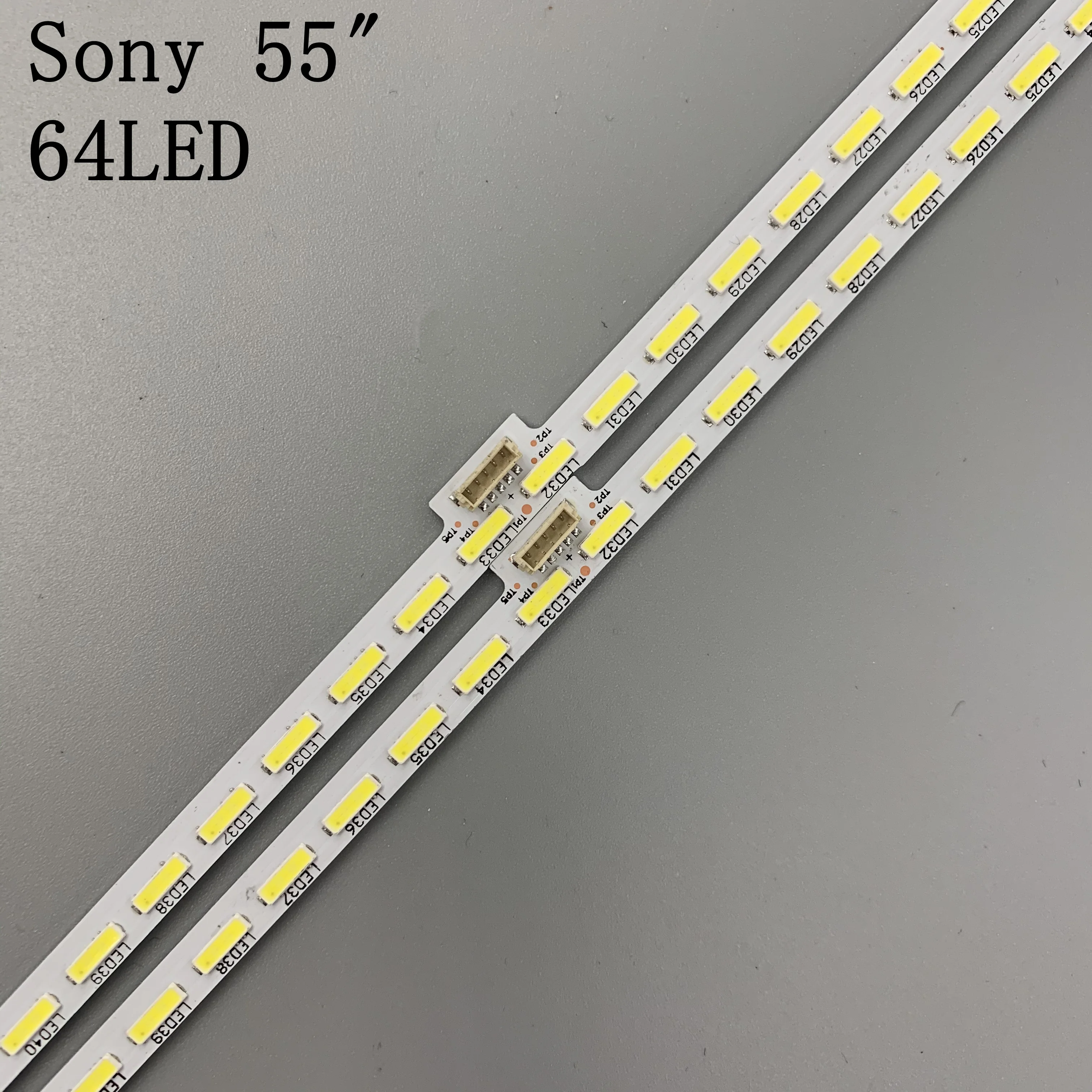 LED Backlight strip 64 leds For Sony Sharp YLS_HRN55_7020_REV2 V1.5 E162061 15521N SYV5541 KD-55X8500D KD-55X8505C KD-55X8508C afbeelding