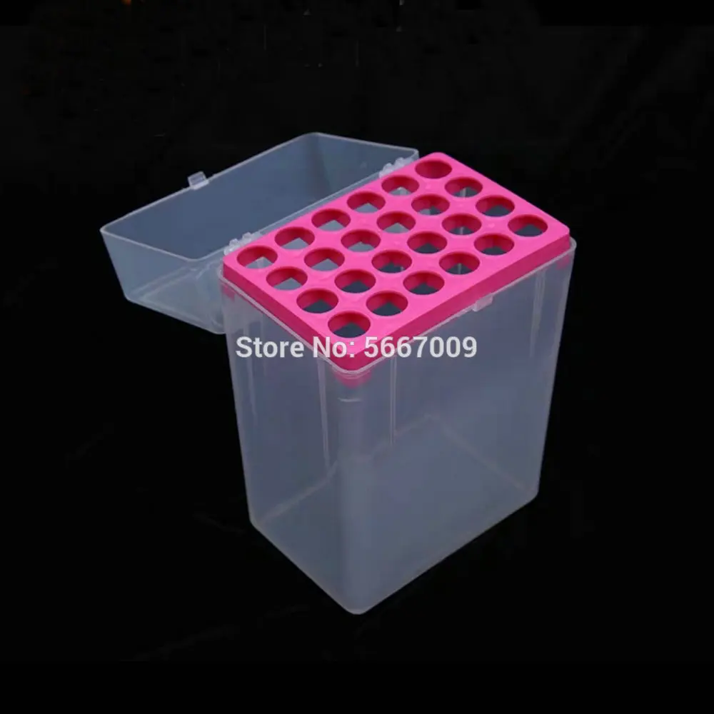 1piece Lab Plastic 10ml 15holes/24holes PP Tip Holder Pipette Storage Box Laboratory supplies |