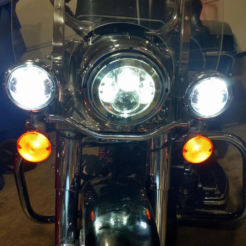 harley ledheadlight  led fog light (3)