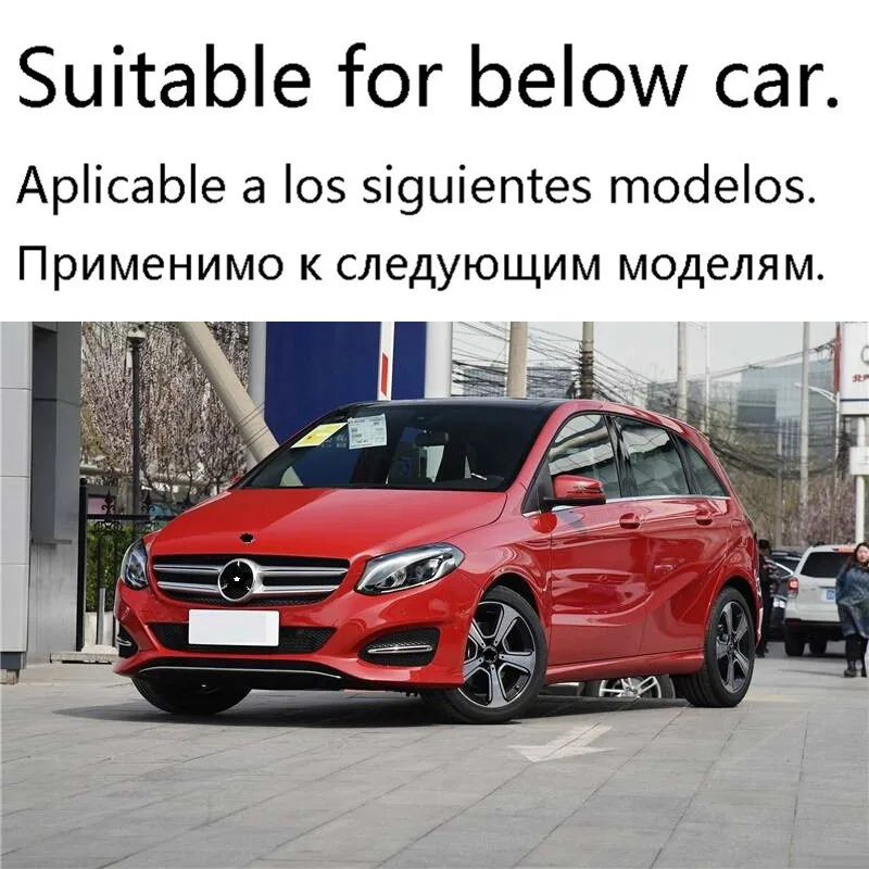 Автомобильная система управления окном, выход кондиционера, модификация интерьера, яркие блестки 18 19 для Mercedes Benz B класс