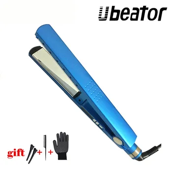 

Professional Hair Straighteners Flat Iron Salon Hair Iron Styler Fast hair straightener Plates Nano Titanium Plates
