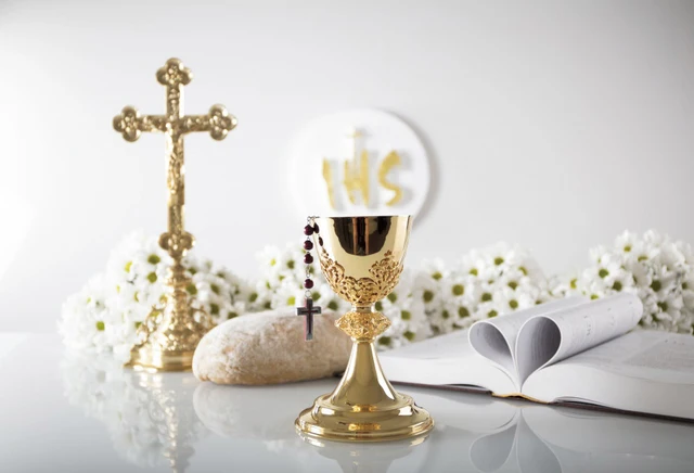 Laeacco Christian Holy Bible Baptism Ceremony Church Party Decor Portrait Photography Background Photo Backdrop For Photo Studio NBK30692