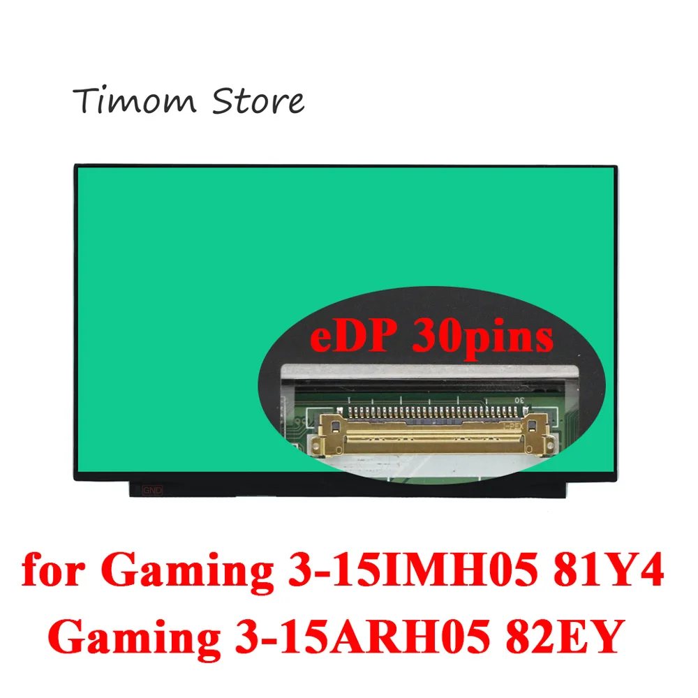Tela Lcd do Portátil sem Furo do Parafuso Fhd Edp Matriz 30pin Jogo de Lenovo Ideapad 315imh05 81y4 81y4