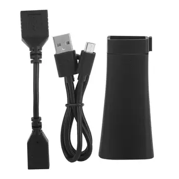 

PC Black Beautiful Appearance Desktop Bracket Adapter Charging Base Mini Camera Power Supply for DJI OSMO Pocket Ballhead Pocket