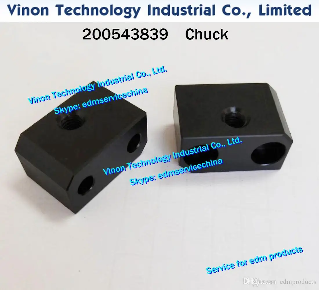 

(2 шт./лот) патрон edm 200543839 для Robofil 230F,240,330F,CUT200,CUT300 CNC проволочный резак EDM 200.543.839 EDM Запчасти 543,839, 24
