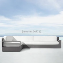 Новое поступление, современный дизайн, Классическая уличная мебель, превосходные материалы, алюминиевый диван
