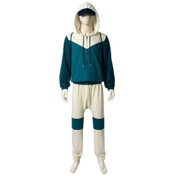 

Game Watch Dogs 2 Costume Jimmy Shaw Ex-Clan Kelley Member Cosplay Hoodie Bag Props Adult Halloween Carnival Outfit Custom Made