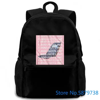 

Hotline Unisex Drake Hip Hop All s Colours Youth Round Collar Customized Cartoon women men backpack laptop travel school