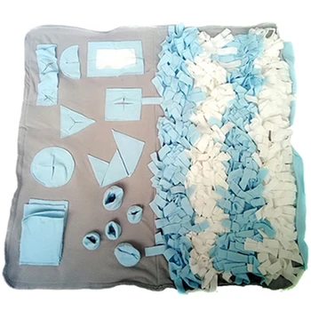 

Practical Pet Dog Training Game Blanket Kennel Dog House Mat Pet Sniffing Blanket Foldable Machine Washable Sniffing Pad