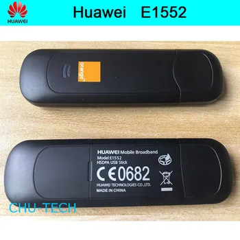 

Unlocked Huawei E1552 3G WCDMA/HSDPA/UMTS 2100MHz Wireless Modem USB Dongle