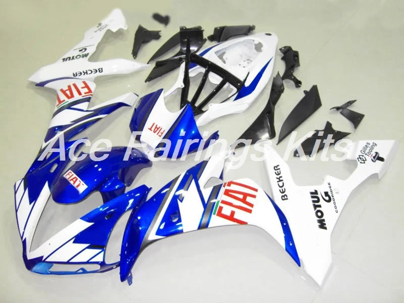 

4Gifts New Injection ABS Full Fairing Fit For Yamaha R1 2004 2005 2006 04 05 06 YZF R1 Full Fairings Kit red blue white