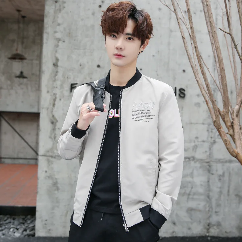 

D963 Jacket Tops Gown Handsome Trend Teenager Students Clothes