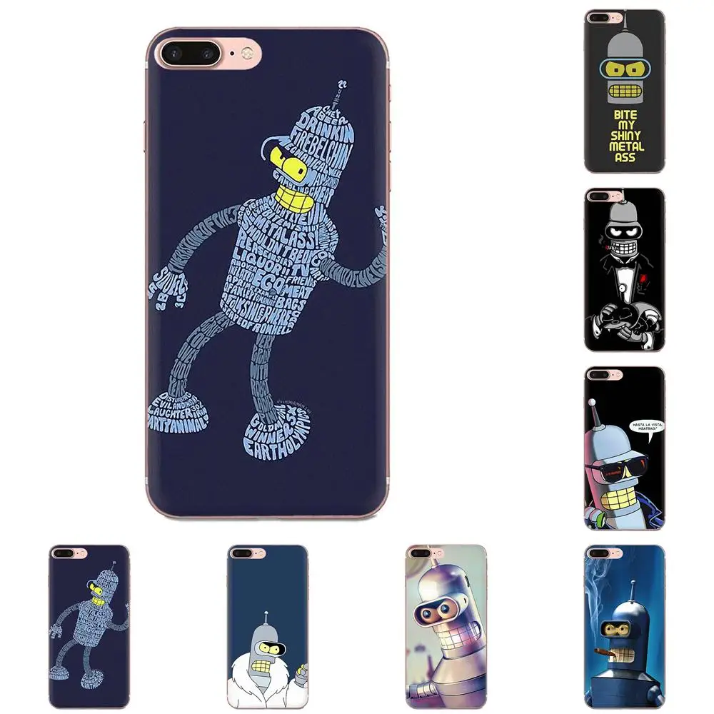 

For Xiaomi Redmi Mi 4 7A 9T K20 CC9 CC9e Note 7 9 Y3 SE Pro Prime Go Play TPU Luxury Futurama Bender Lovely