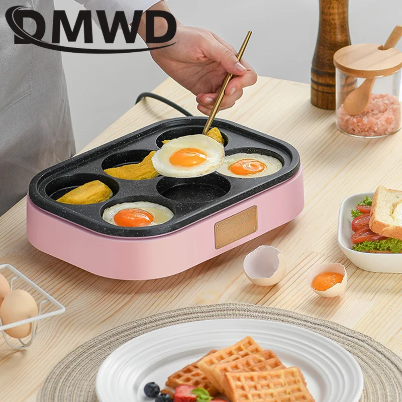 220V Electric Roasted Egg Hamburger Machine Red Beans Cake Pie Teppanyaki Grill Pancake Crepe Maker Steak Omelette Frying Pan