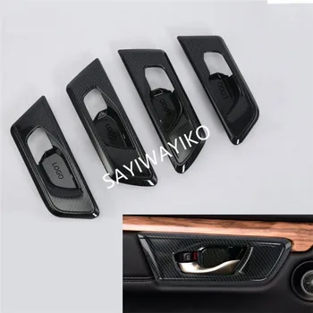 

For HONDA CRV C-RV 2017 2018 Car Styling Inner Door Handle Cover Door Bowl Frame Trim Sticker Accessories Interior decoration
