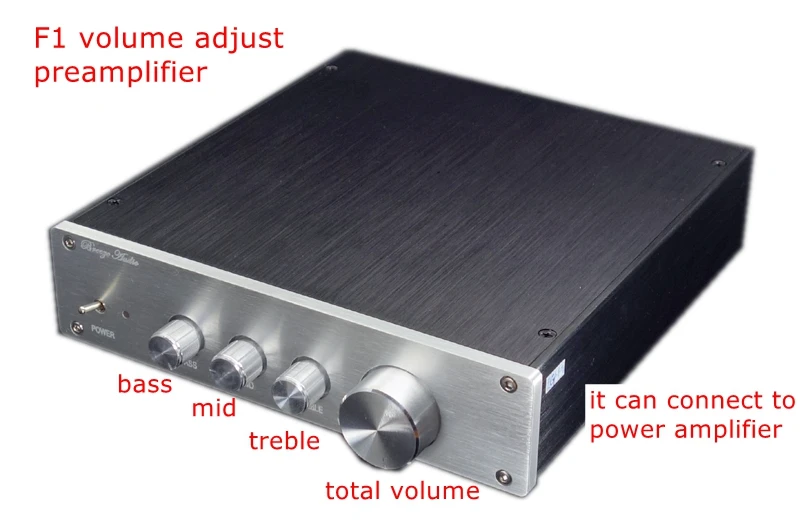 Усилитель звука нового класса A усилитель с тройными басами регулятор громкости