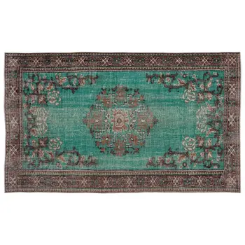 

Handmade Natural Vintage Turkish Area Rug 169x293 Cm-5'7''X9'7''
