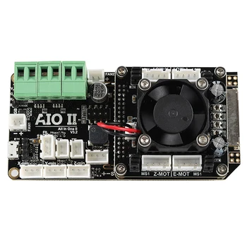 

AIO II V3.2 Mainboard All in One II 32 Bit MCU 32Bit ST820 Driver 256 Microsteps Controller Board Support Marlin for 3DP/CNC