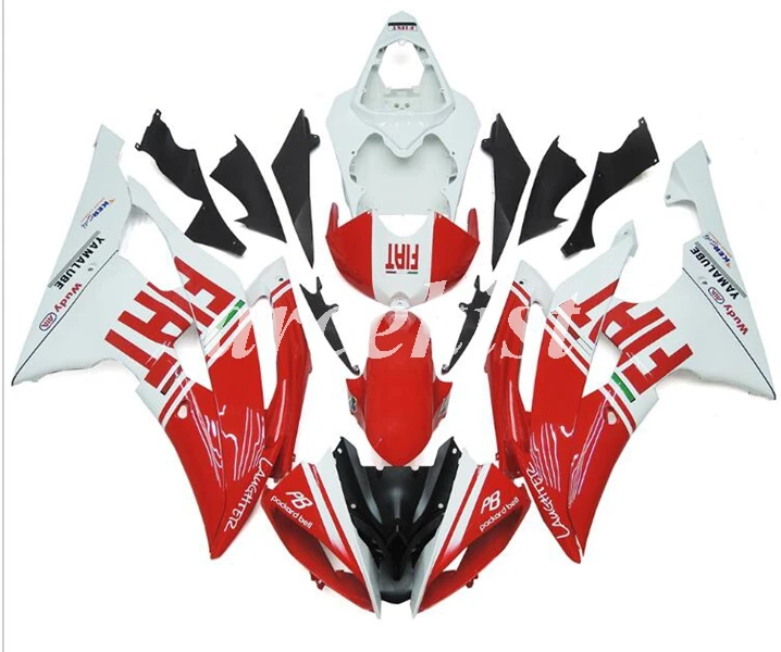 ABS литья под давлением Обтекатели комплект подходит для YAMAHA YZF-R6 2008- 08 09 10 11 12 13 14 15 16 кузов набор синий
