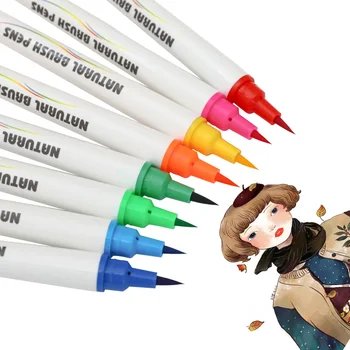 

48/60/72/100 Color Watercolor Markers for Drawing Painting Set Professional Water Coloring Brush Pen Set Dual Tip for School